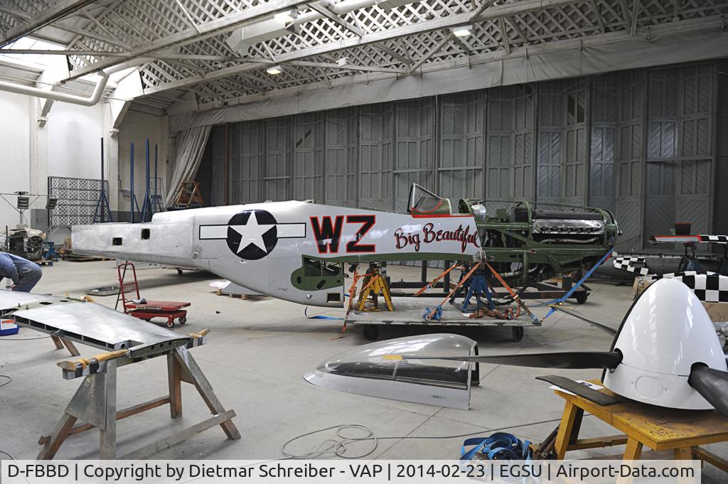 D-FBBD, 1951 Commonwealth CA-18 Mustang 22 (P-51D) C/N CACM-192-1517, P51 Mustang