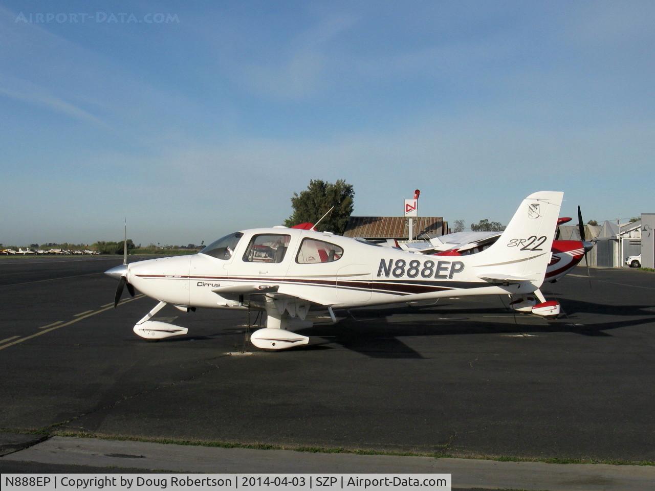 N888EP, 2002 Cirrus SR22 C/N 0190, 2002 Cirrus SR22, Continental IO-550-N 310 Hp, BRS parachute recovery system standard