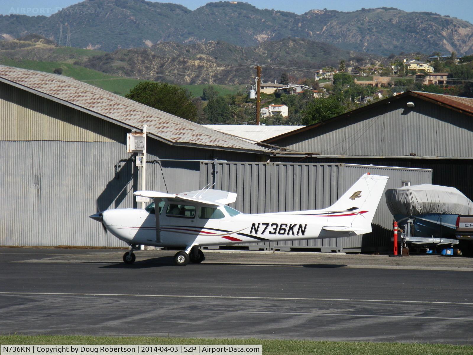 N736KN, 1977 Cessna R172K Hawk XP C/N R1722589, 1977 Cessna R172K HAWK XP II, Continental IO-360-K 195 Hp, 210 Hp by prop STC, taxi to Rwy 04