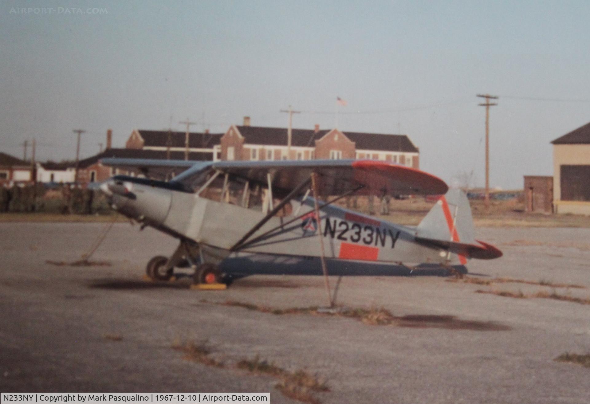 N233NY, 1952 Piper PA-18-105 Super Cub C/N 18-2428, Piper PA-18-105