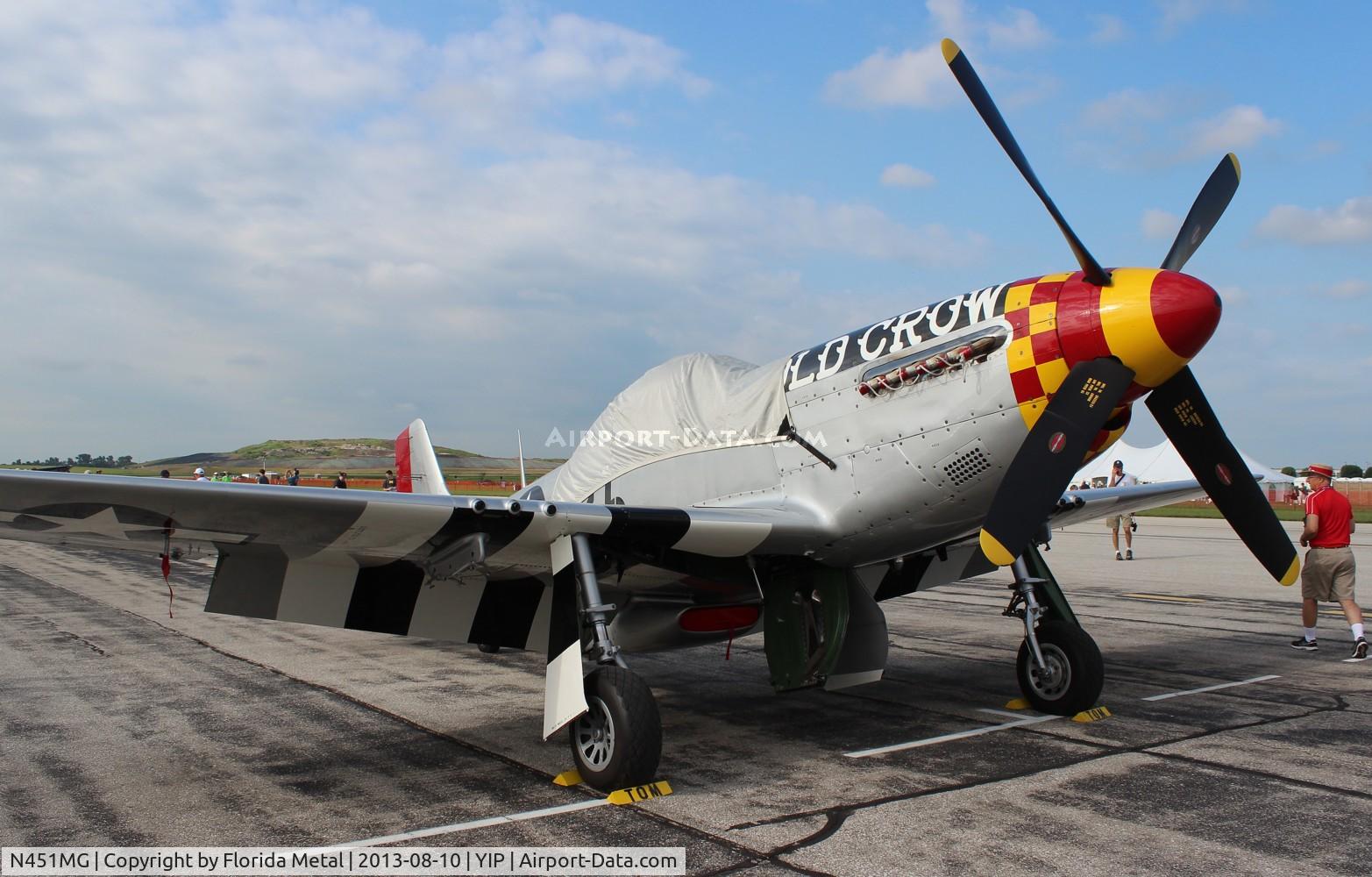 N451MG, 1944 North American P-51D Mustang C/N 44-74774, P-51D Old Crow