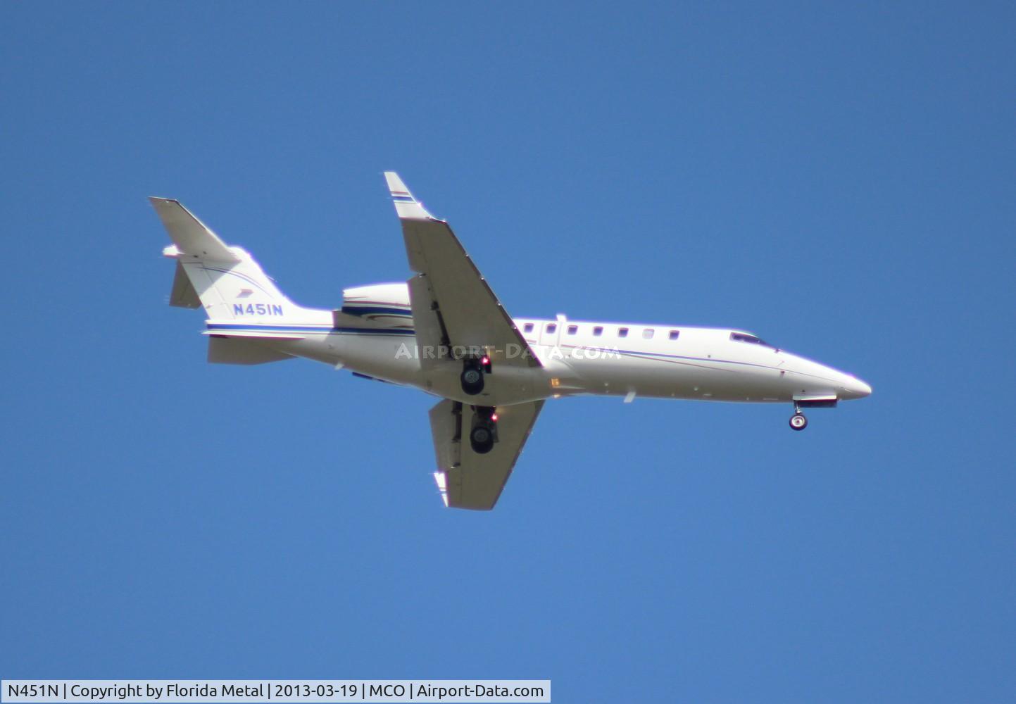 N451N, Learjet Inc 45 C/N 230, Lear 45