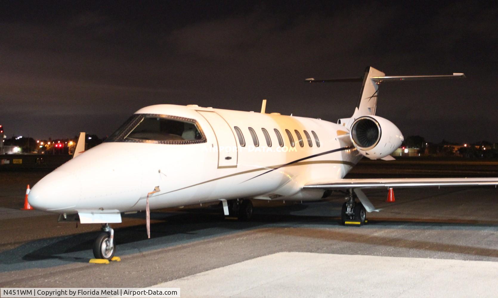 N451WM, 2000 Learjet 45 C/N 091, Lear 45