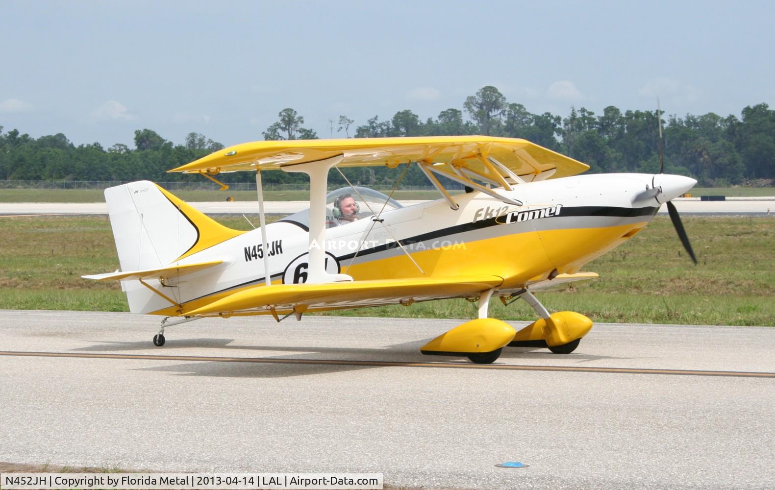 N452JH, B & F Funk FK-12 Comet C/N 012-094, FK12 Comet