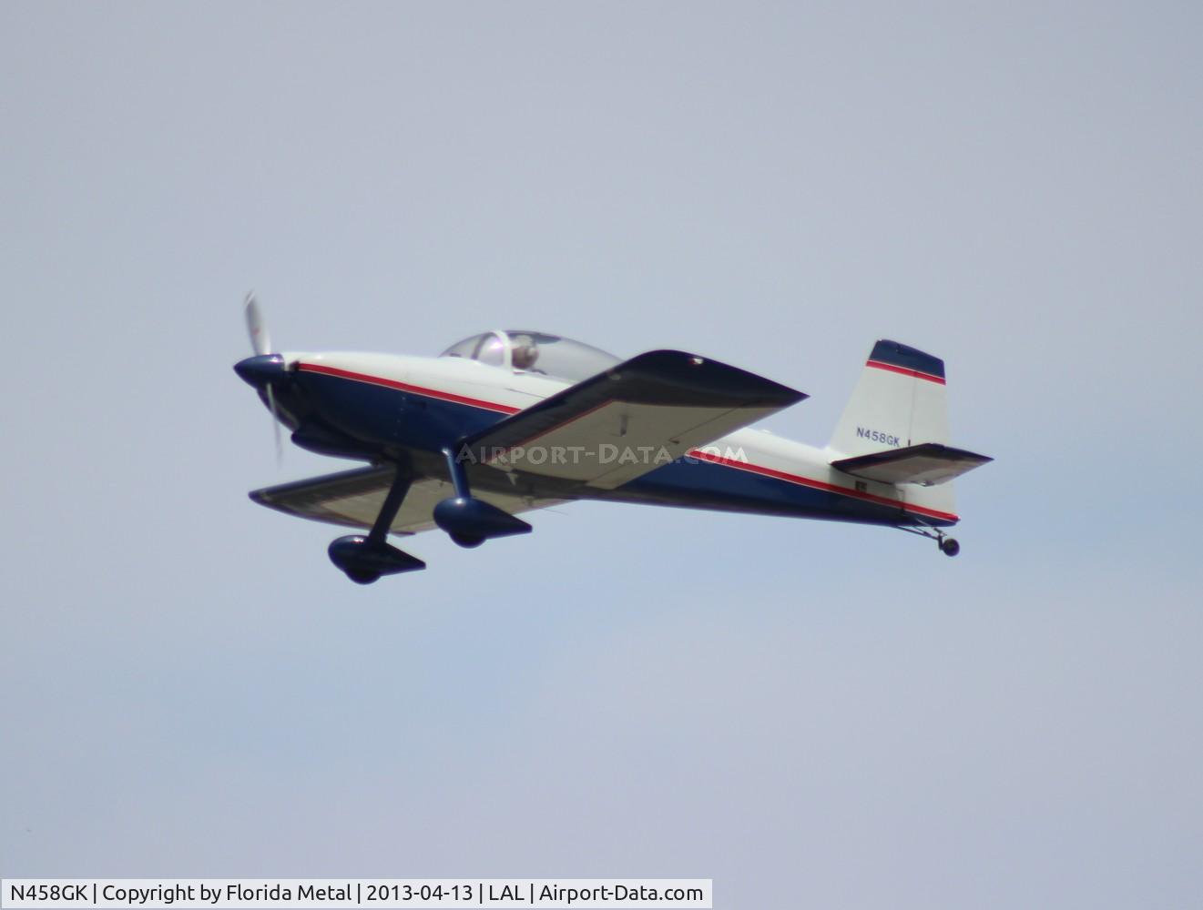 N458GK, 2008 Vans RV-8 C/N 81557, Vans RV-8