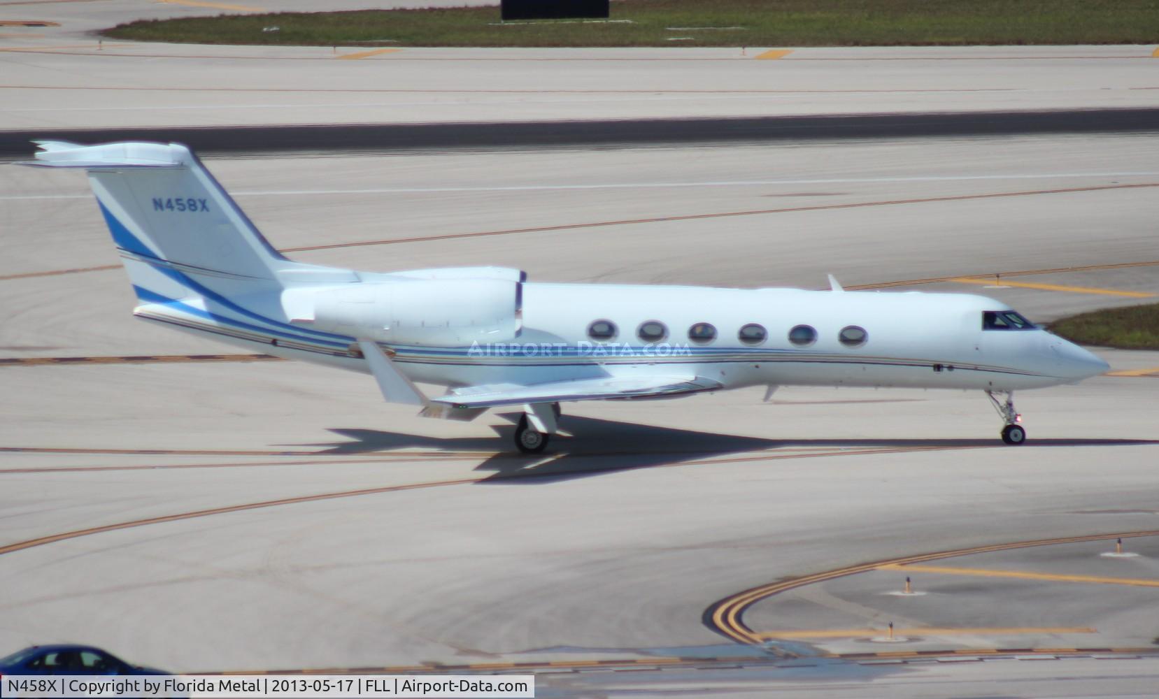 N458X, 2008 Gulfstream Aerospace GIV-X (G450) C/N 4138, Gulfstream 450
