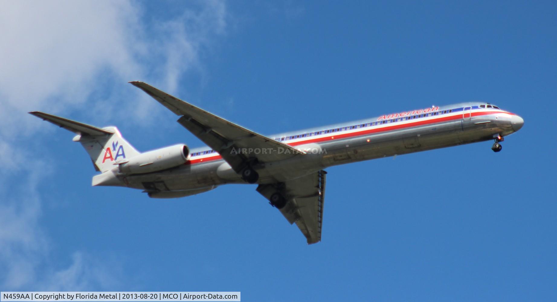 N459AA, 1988 McDonnell Douglas MD-82 (DC-9-82) C/N 49564, American MD-82