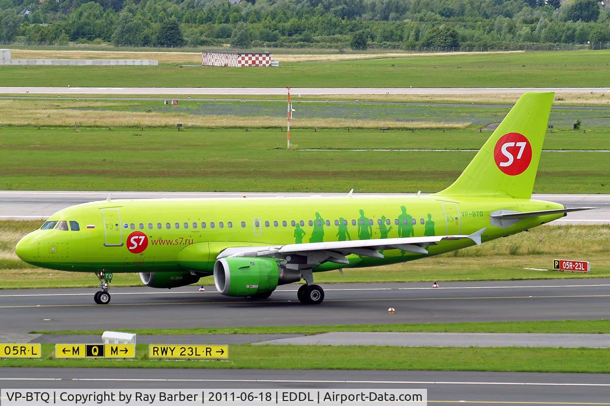 VP-BTQ, 1999 Airbus A319-114 C/N 1149, Airbus A319-114 [1149] (S7 Airlines) Dusseldorf~D 18/06/2011
