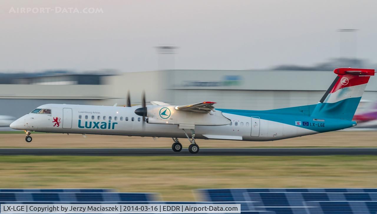 LX-LGE, 2009 De Havilland Canada DHC-8-402Q Dash 8 C/N 4284, De Havilland Canada DHC-8-402Q