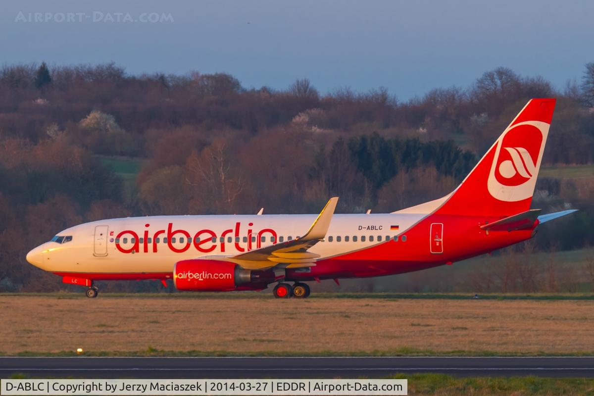 D-ABLC, 2008 Boeing 737-76J C/N 36116, Boeing 737-76J