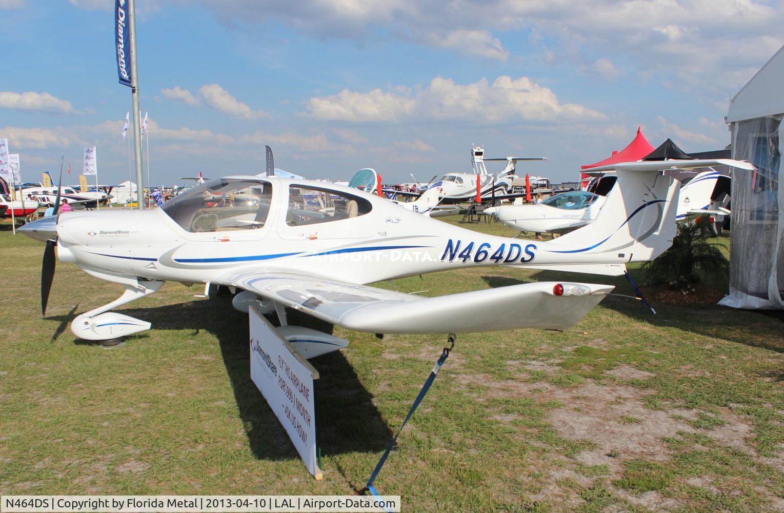 N464DS, 2013 Diamond DA-40 Diamond Star C/N 40.1167, Diamond DA40