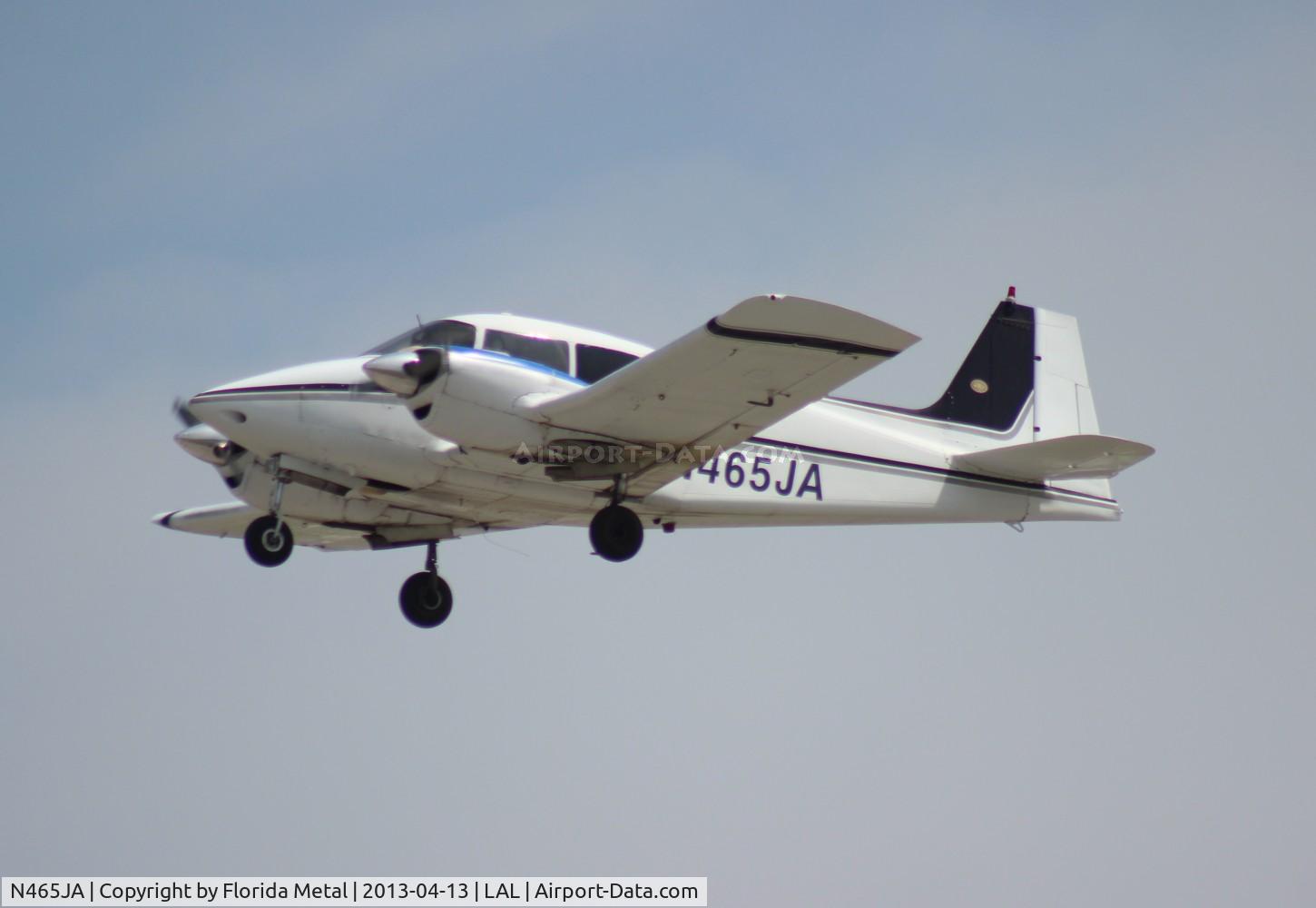 N465JA, 1957 Piper PA-23 C/N 23-1033, Piper 23 Apache