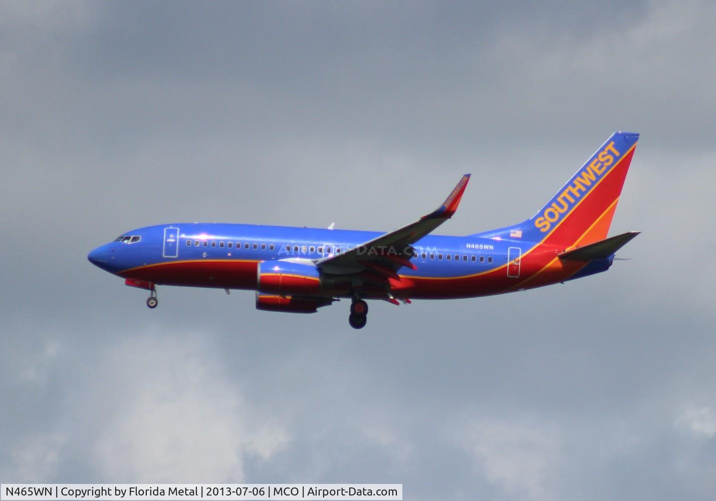 N465WN, 2004 Boeing 737-7H4 C/N 33829, Southwest 737-700