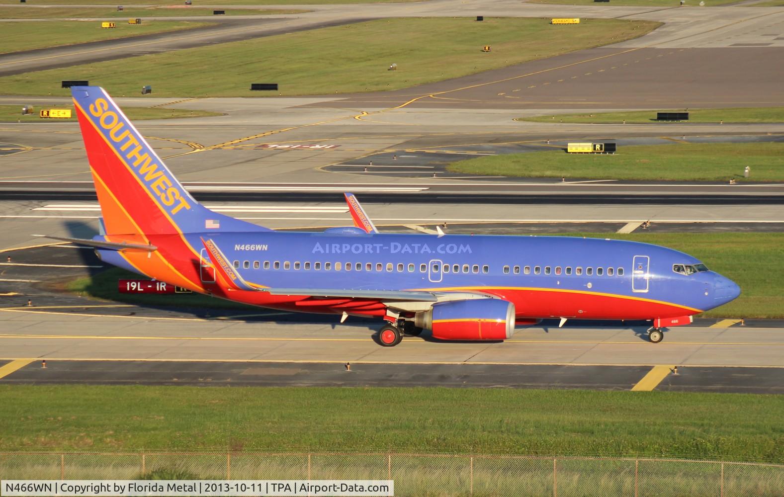 N466WN, 2004 Boeing 737-7H4 C/N 30677, Southwest 737-700