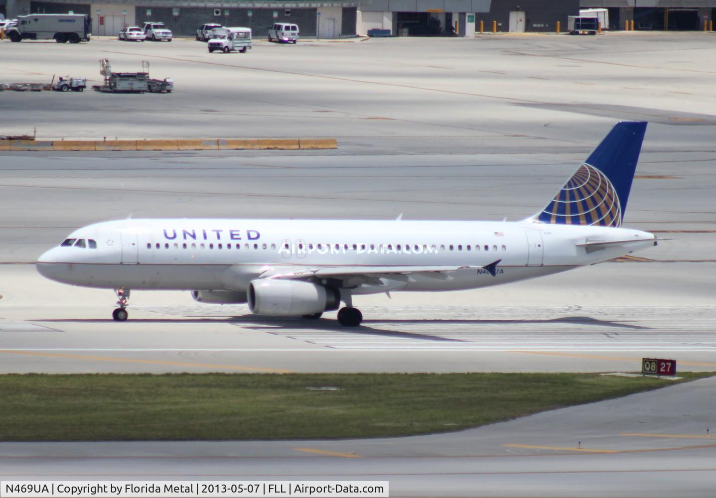 N469UA, 2001 Airbus A320-232 C/N 1409, United A320