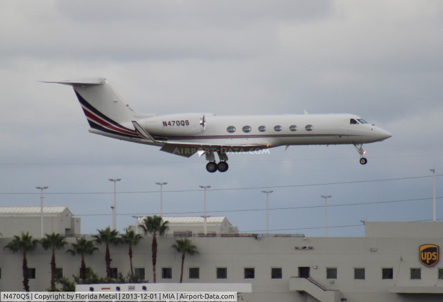 N470QS, 2007 Gulfstream Aerospace GIV-X (G450) C/N 4084, Net Jets Gulfstream 450