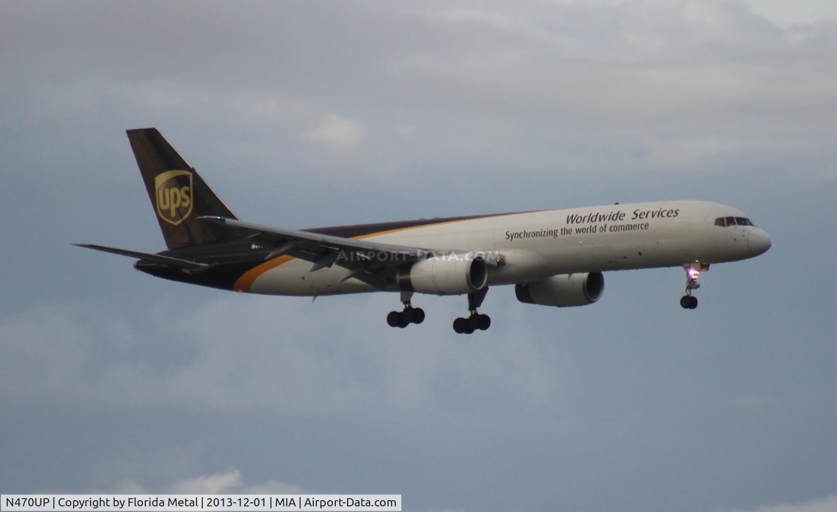 N470UP, 1997 Boeing 757-24APF C/N 25486, UPS 757-200
