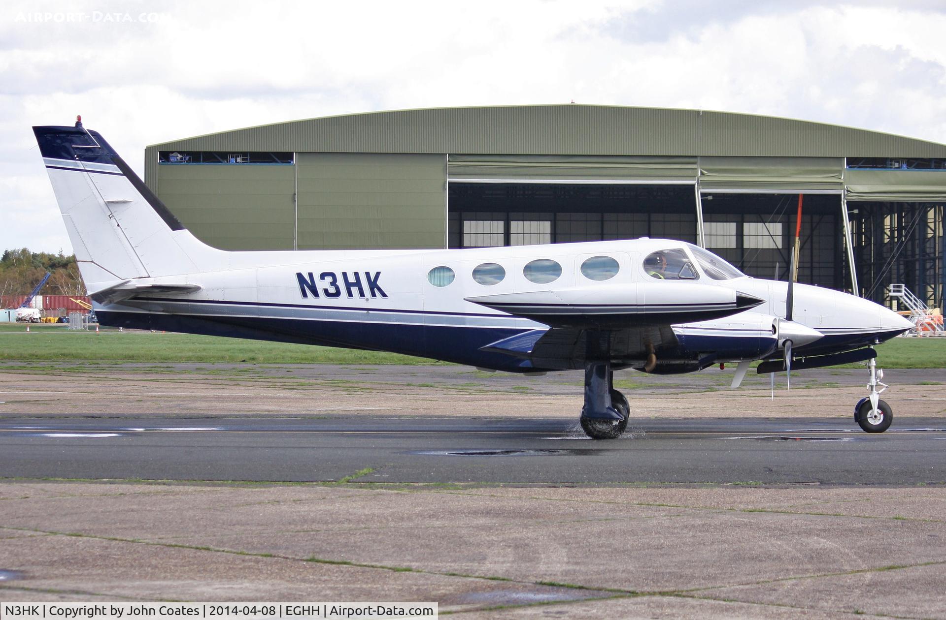 N3HK, 1975 Cessna 340 C/N 340-0538, Departing