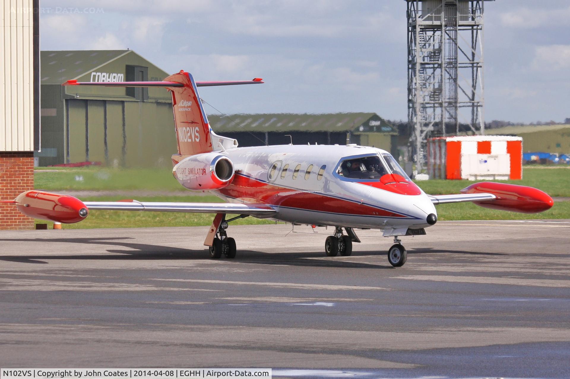 N102VS, 1974 Gates LearJet 25B C/N 180, At Sigs