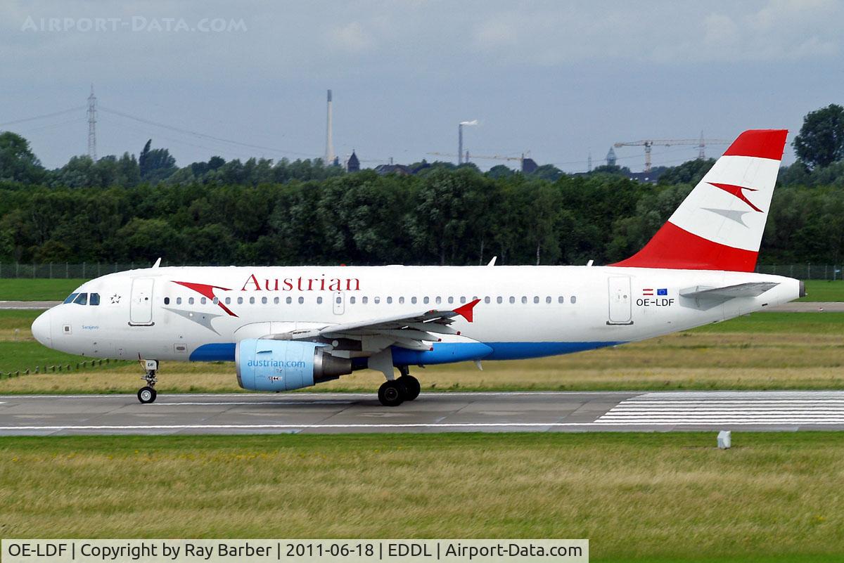 OE-LDF, 2005 Airbus A319-112 C/N 2547, Airbus A319-112 [2547] (Austrian Airlines) Dusseldorf~D 18/06/2011