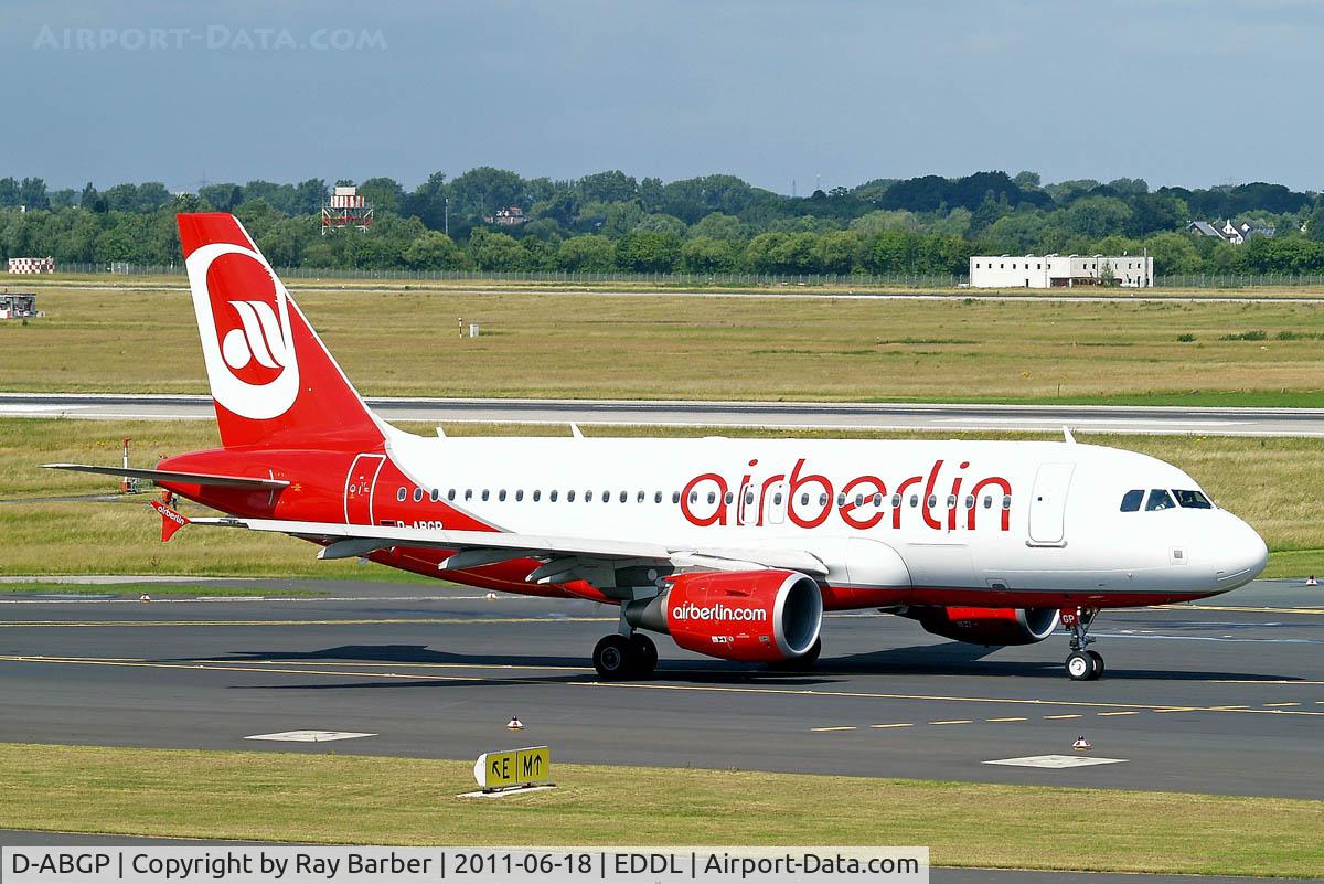 D-ABGP, 2008 Airbus A319-112 C/N 3728, Airbus A319-112 [3728] (Air Berlin) Dusseldorf~D 18/06/2011