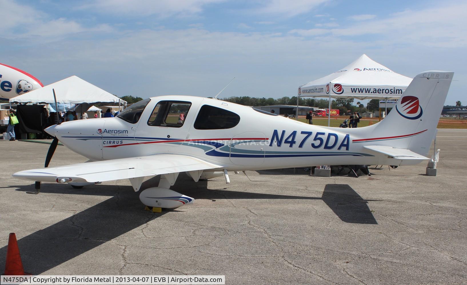 N475DA, 2007 Cirrus SR20 C/N 1800, Cirrus SR20