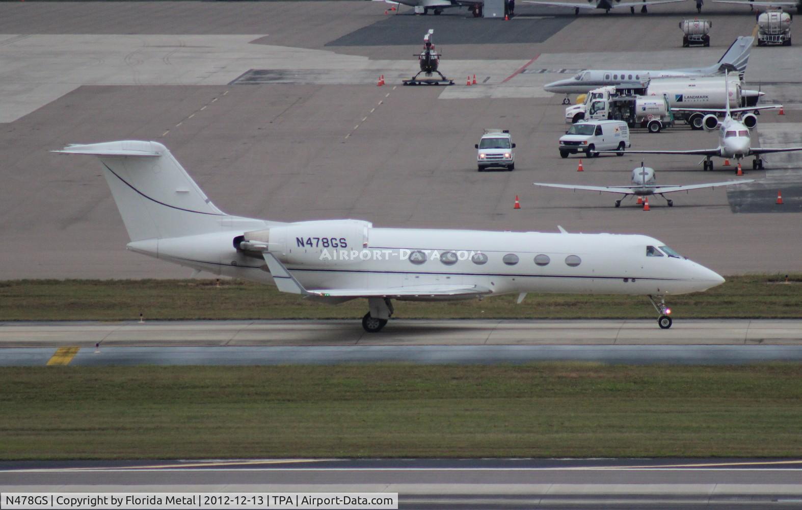 N478GS, 2002 Gulfstream Aerospace Gulfstream IV-SP C/N 1478, Gulfstream IV