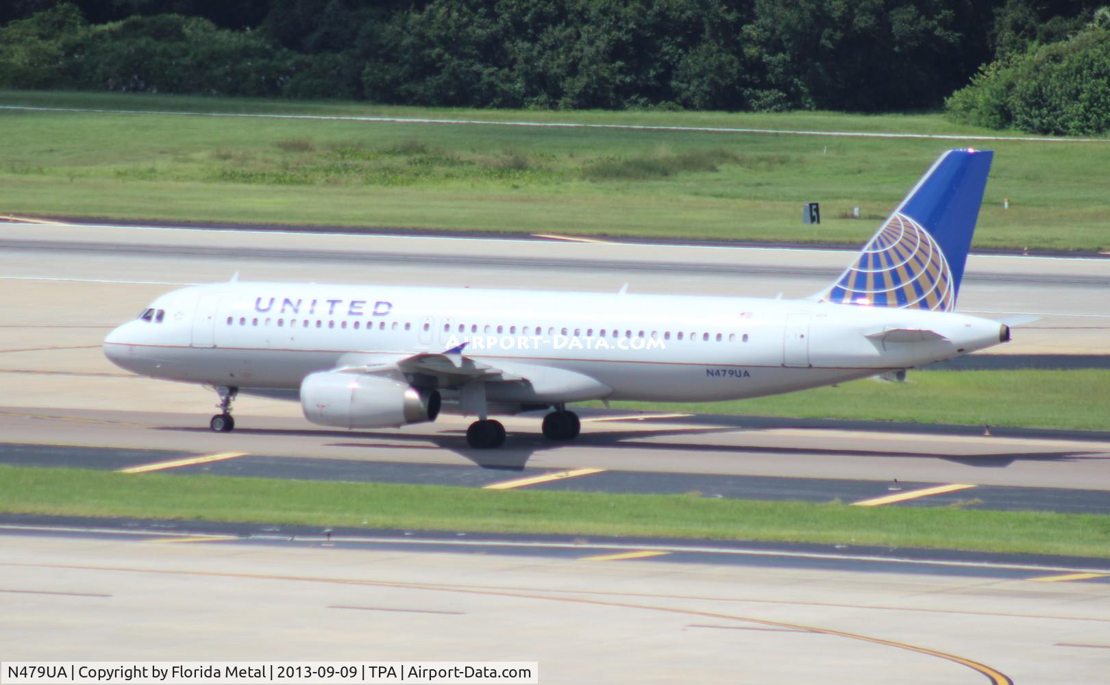 N479UA, 2001 Airbus A320-232 C/N 1538, United A320