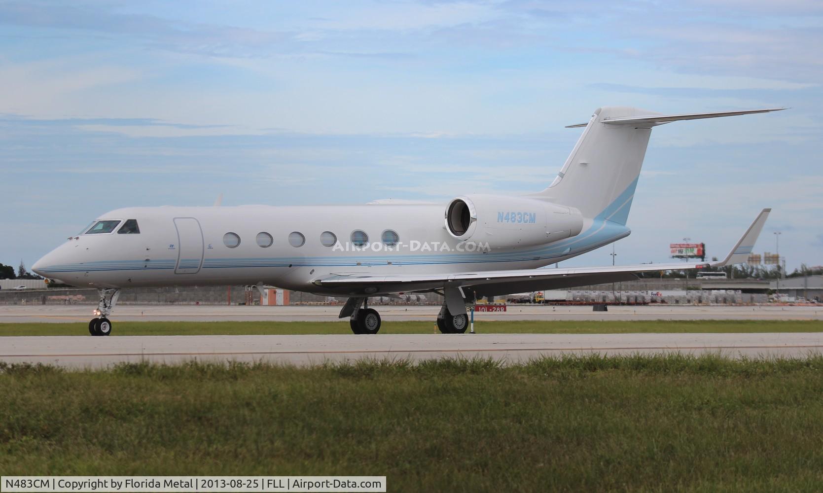 N483CM, Gulfstream Aerospace GIV-X (G450) C/N 4216, Gulfstream G450