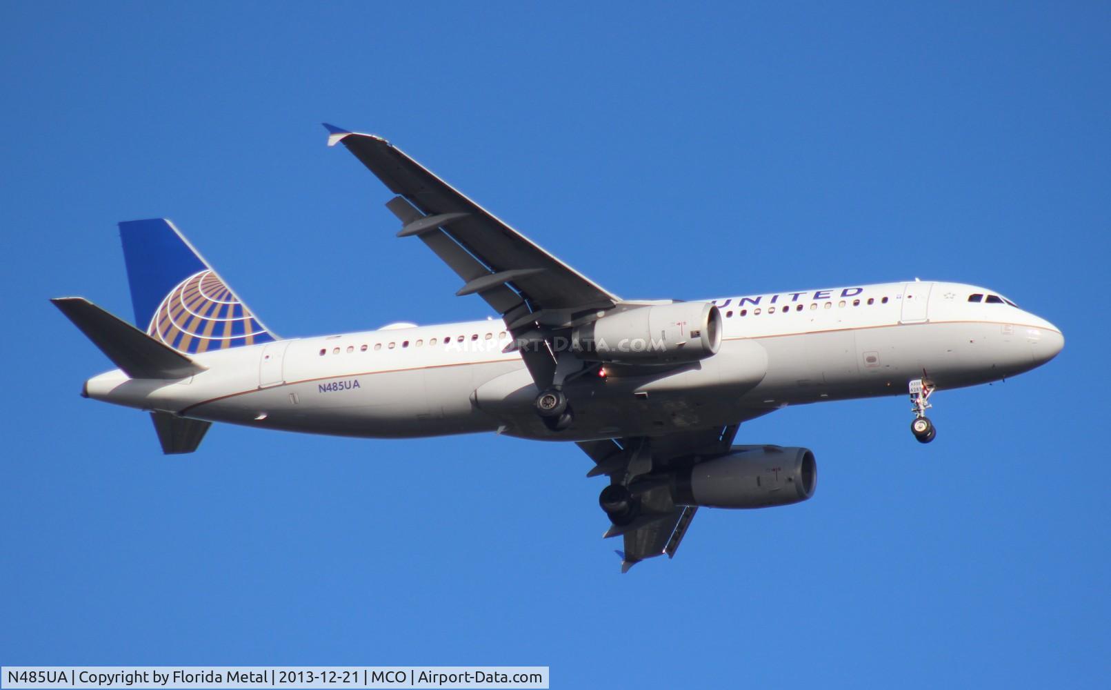 N485UA, 2001 Airbus A320-232 C/N 1617, United A320