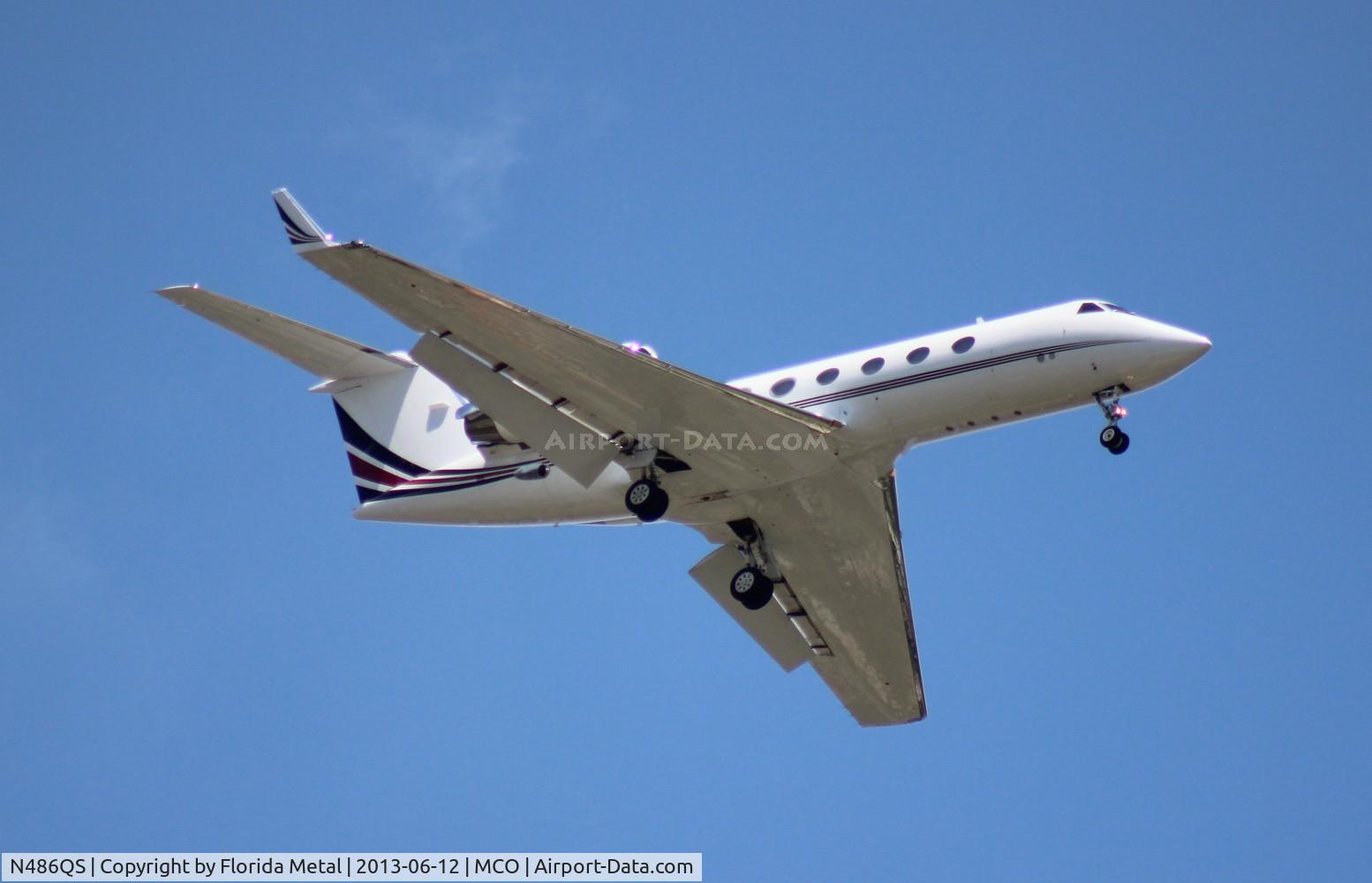 N486QS, 1999 Gulfstream Aerospace G-IV C/N 1386, Net Jets Gulfstream IV