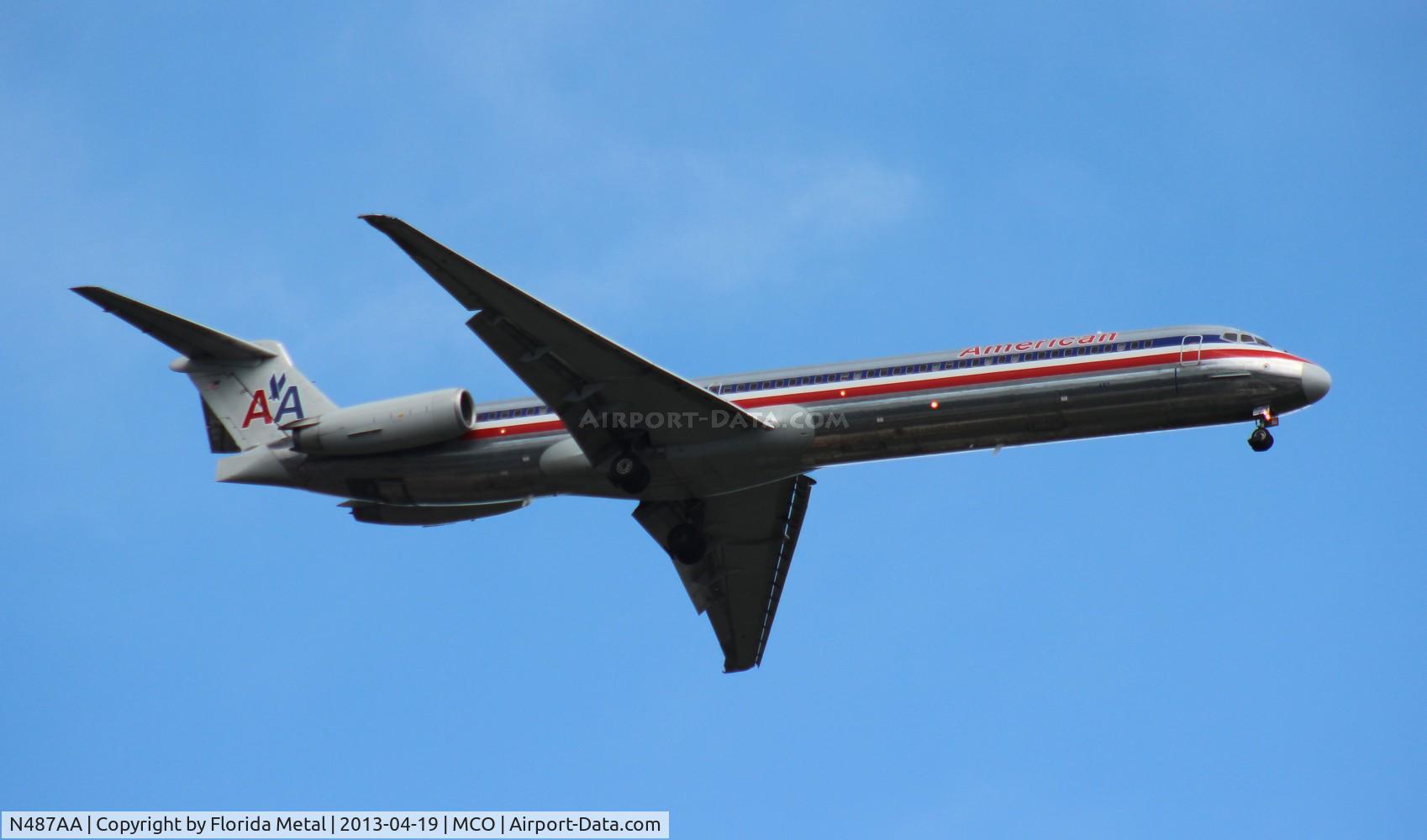 N487AA, 1988 McDonnell Douglas MD-82 (DC-9-82) C/N 49680, American MD-82