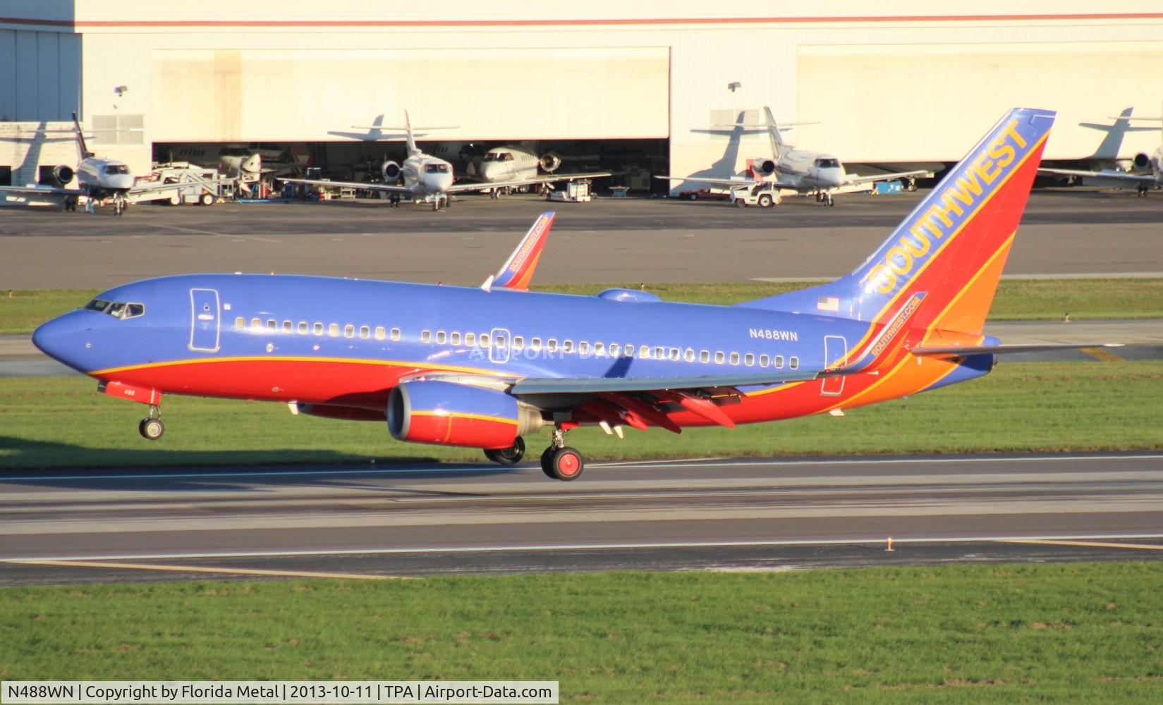N488WN, 2004 Boeing 737-7H4 C/N 33853, Southwest 737-700