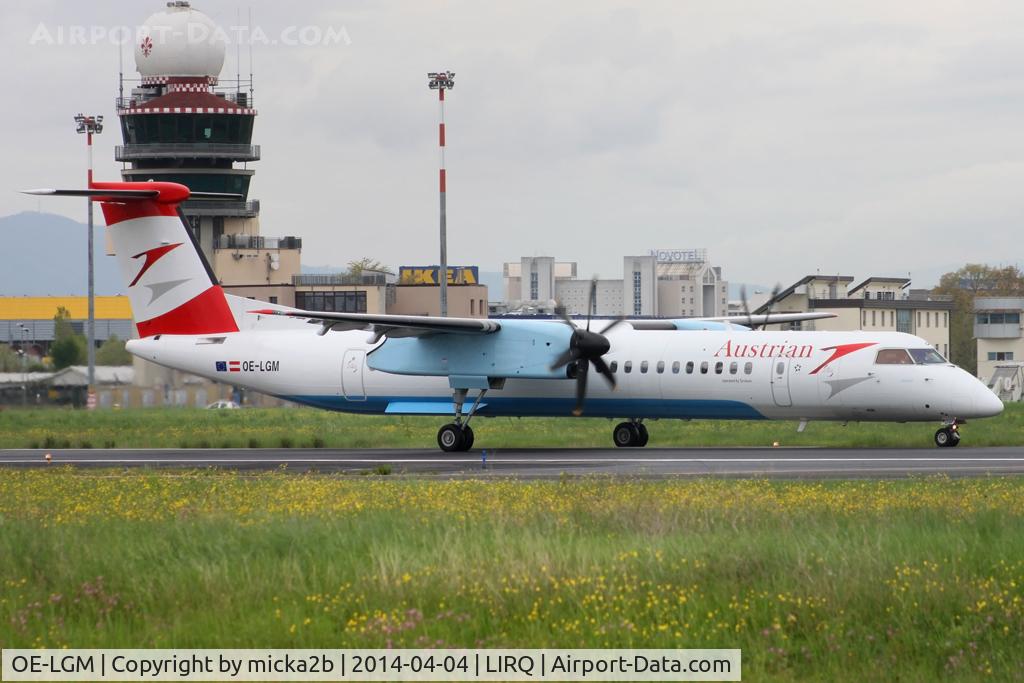 OE-LGM, 2010 De Havilland Canada DHC-8-402Q Dash 8 C/N 4319, Taxiing
