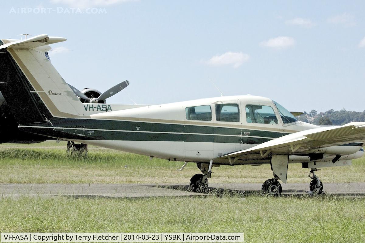 VH-ASA, 1978 Beech 76 Duchess C/N ME-115, 1978 Beech 76, c/n: ME-115