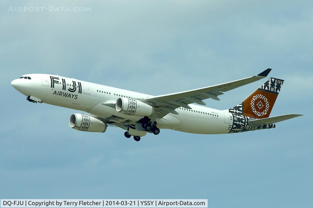 DQ-FJU, 2013 Airbus A330-243 C/N 1416, DQ-FJU (Island of Namuka-i-Lau), 2013 Airbus A330-243, c/n: 1416 at Sydney