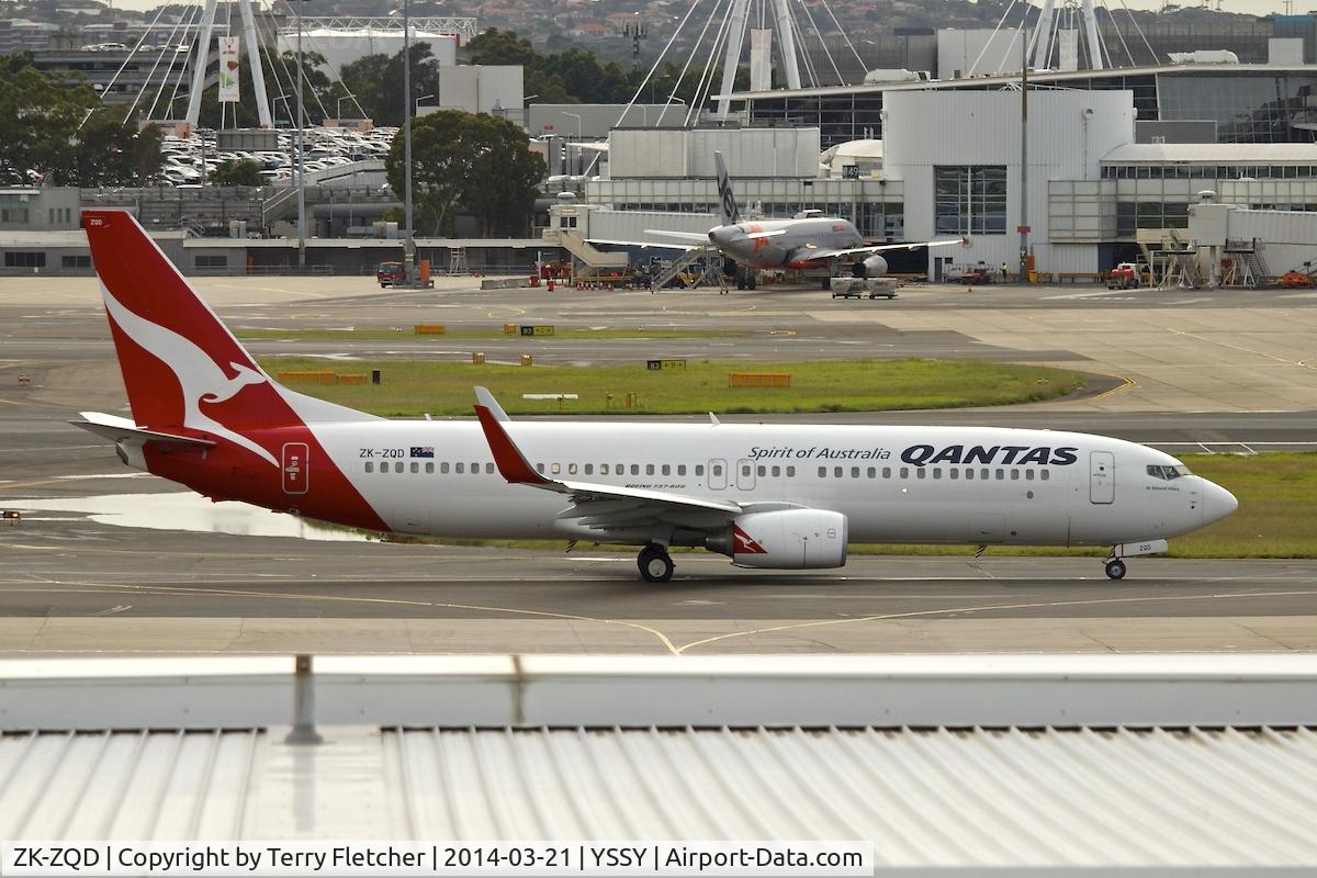 ZK-ZQD, 2011 Boeing 737-838 C/N 34203, ZK-ZQD (Sir Edmund Hillary), 2010 Boeing 737-838, c/n: 34203
