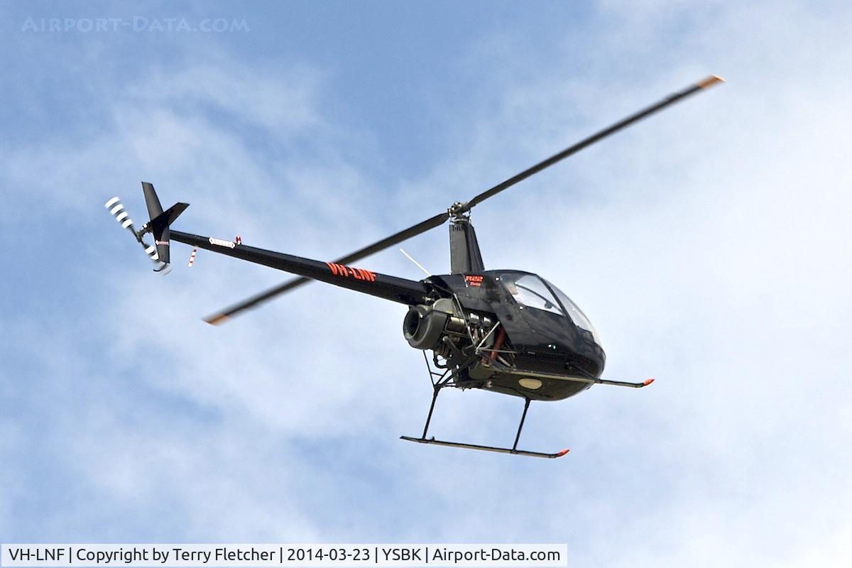 VH-LNF, 1993 Robinson R22 BETA C/N 2399, 1993 Robinson R22 BETA, c/n: 2399 at Bankstown