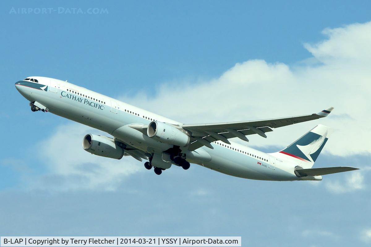 B-LAP, 2012 Airbus A330-343X C/N 1343, 2012 Airbus A330-343X, c/n: 1343 at Sydney