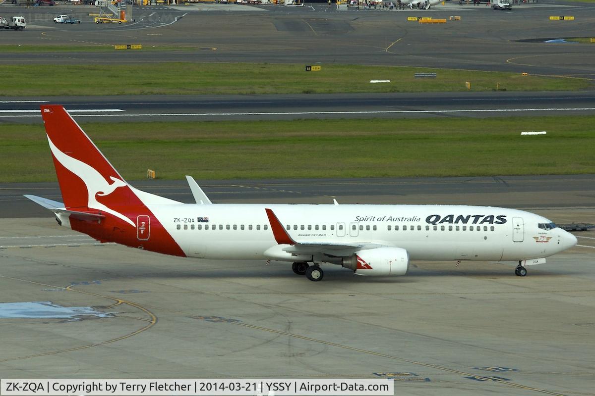 ZK-ZQA, 2009 Boeing 737-838 C/N 34200, 2009 Boeing 737-838, c/n: 34200 at Sydney