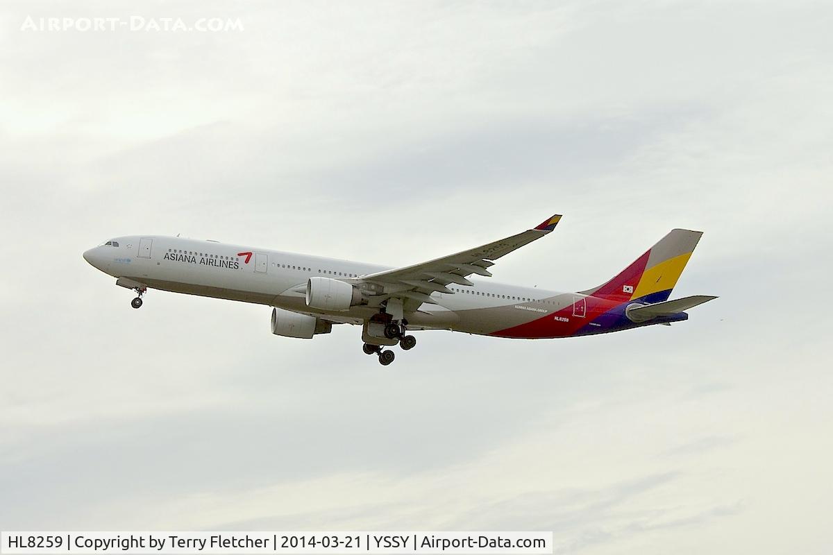 HL8259, 2012 Airbus A330-323E C/N 1340, 2012 Airbus A330-323(X), c/n: 1340 at Sydney