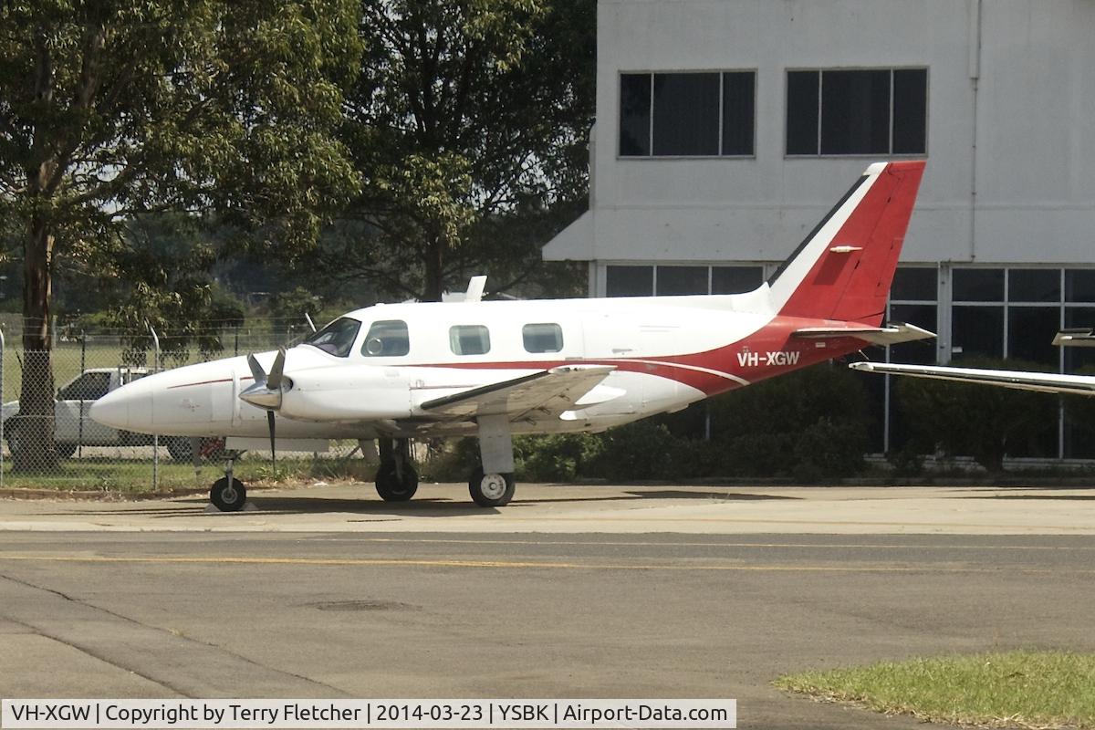 VH-XGW, 1984 Piper PA-31P-350/A1 Mojave C/N 31P-8414001, 1984 Piper PA-31P-350/A1, c/n: 31P-8414001
 at Bankstown