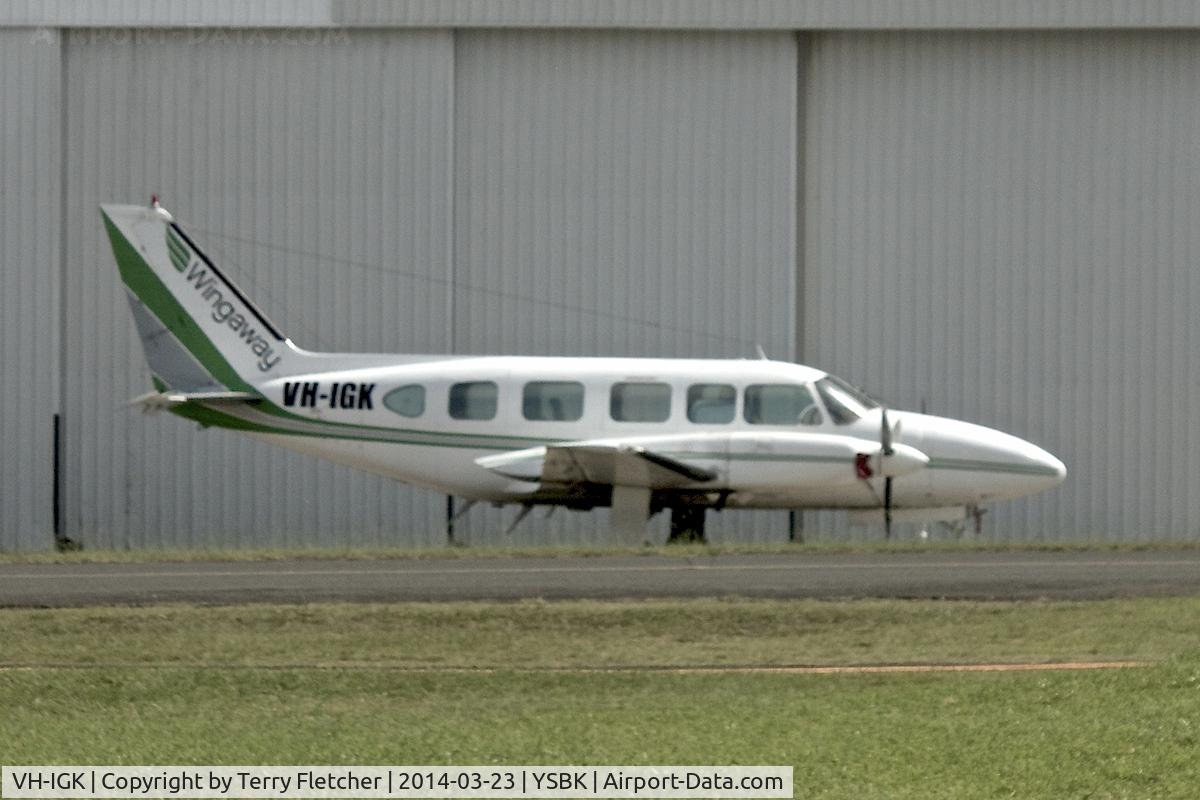 VH-IGK, 1977 Piper PA-31-350 Chieftain C/N 31-7752190, 1977 Piper PA-31-350, c/n: 31-7752190 at Bankstown