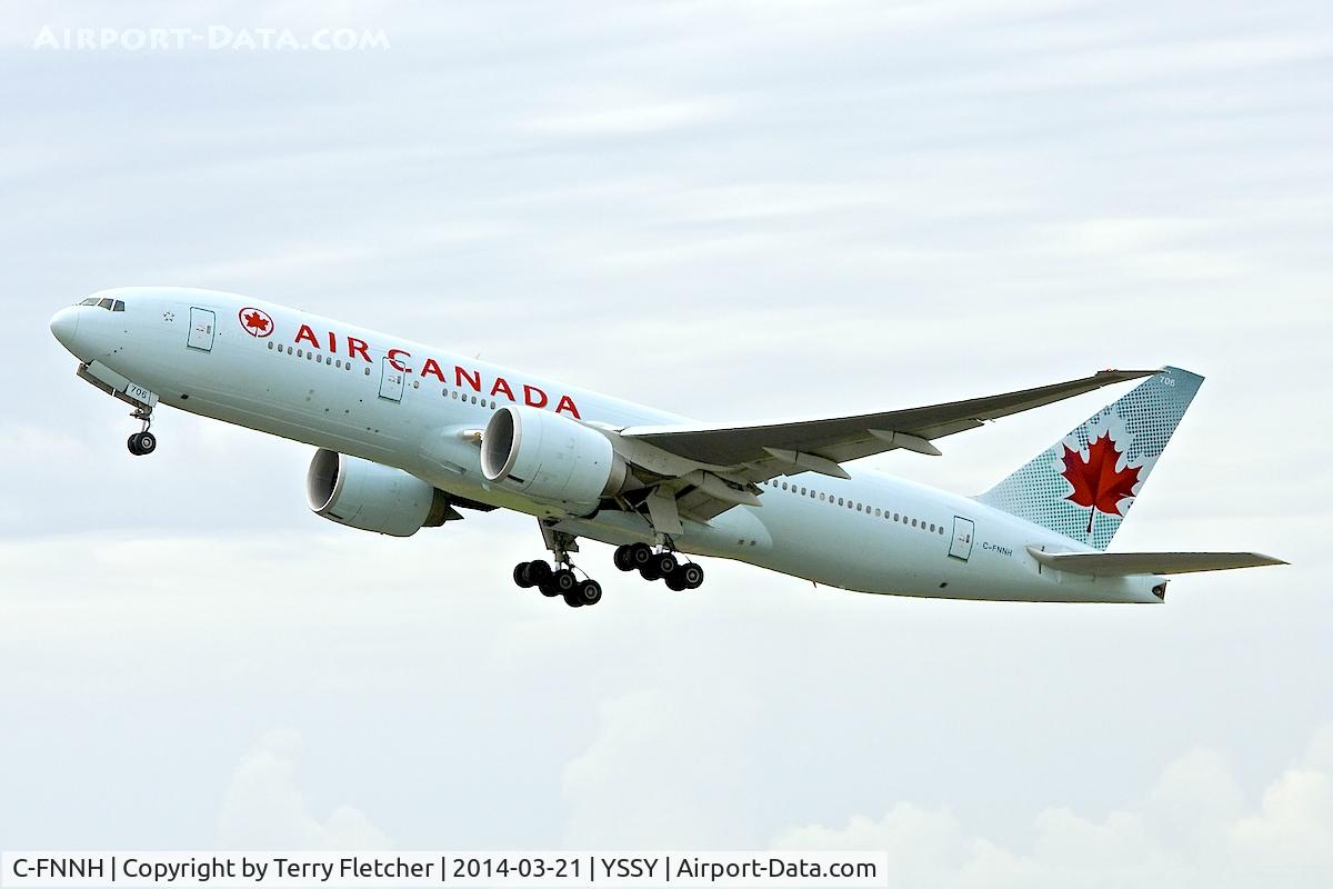 C-FNNH, 2008 Boeing 777-233/LR C/N 35247, 2008 Boeing 777-233LR, c/n: 35247 at Sydney