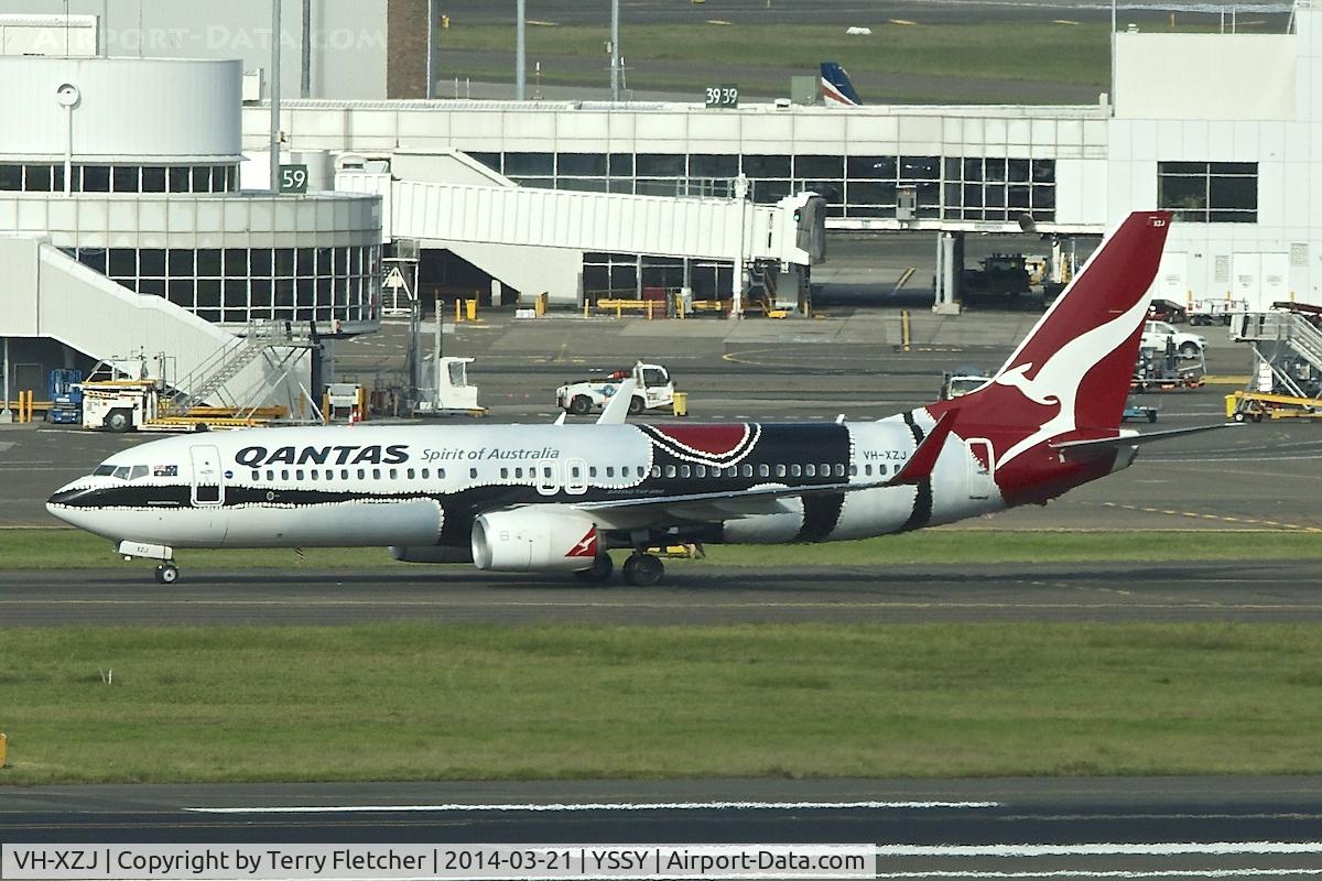 VH-XZJ, 2013 Boeing 737-838 C/N 39365, VH-XZJ (MENDOOWOORRJI), 2013 Boeing B737-838 (WL), c/n: 39365 at Sydney