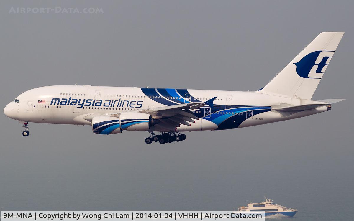 9M-MNA, 2011 Airbus A380-841 C/N 078, Malaysia Airlines