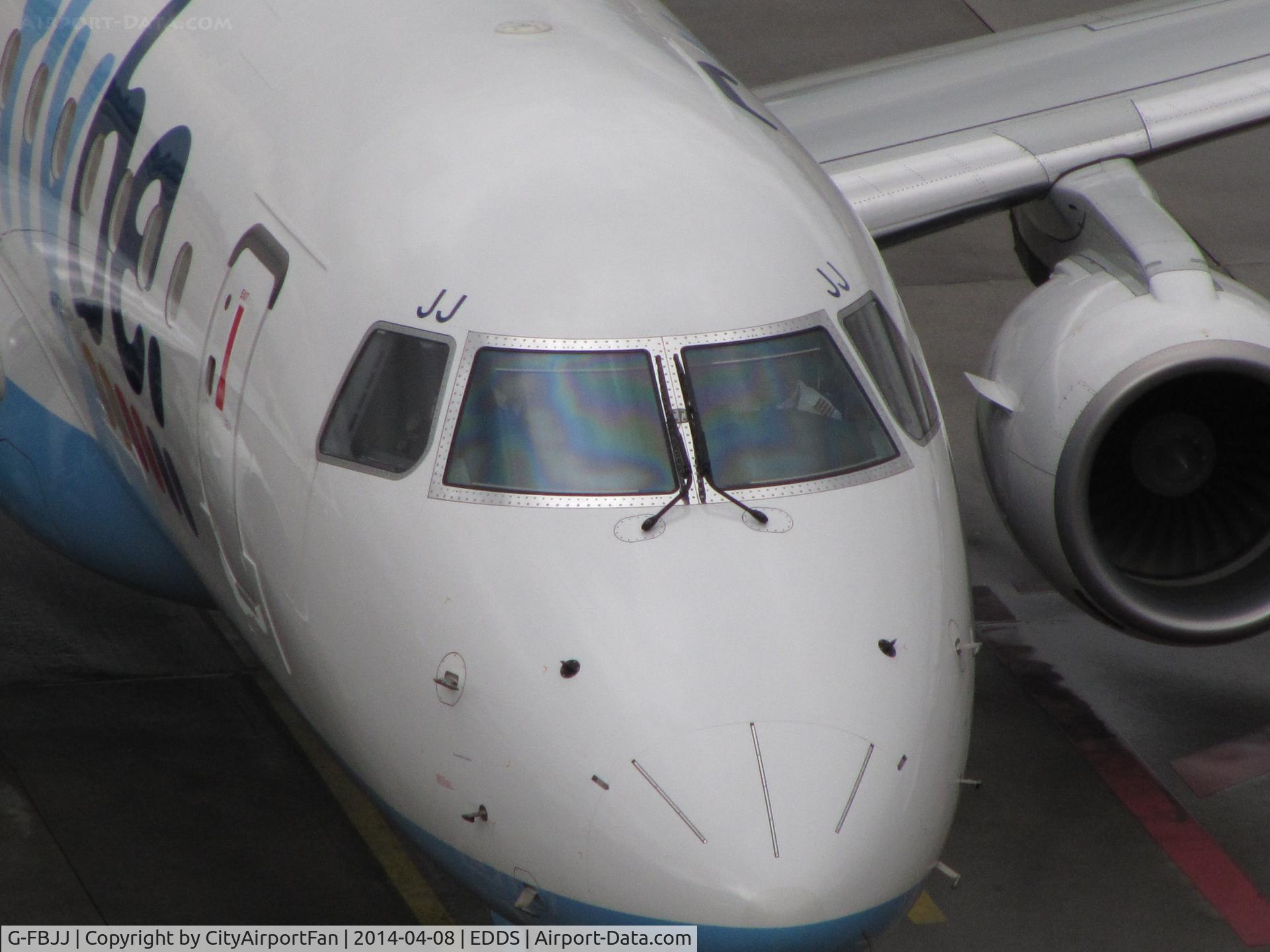 G-FBJJ, 2012 Embraer 175STD (ERJ-170-200) C/N 17000358, Flybe E170 at Stuttgart