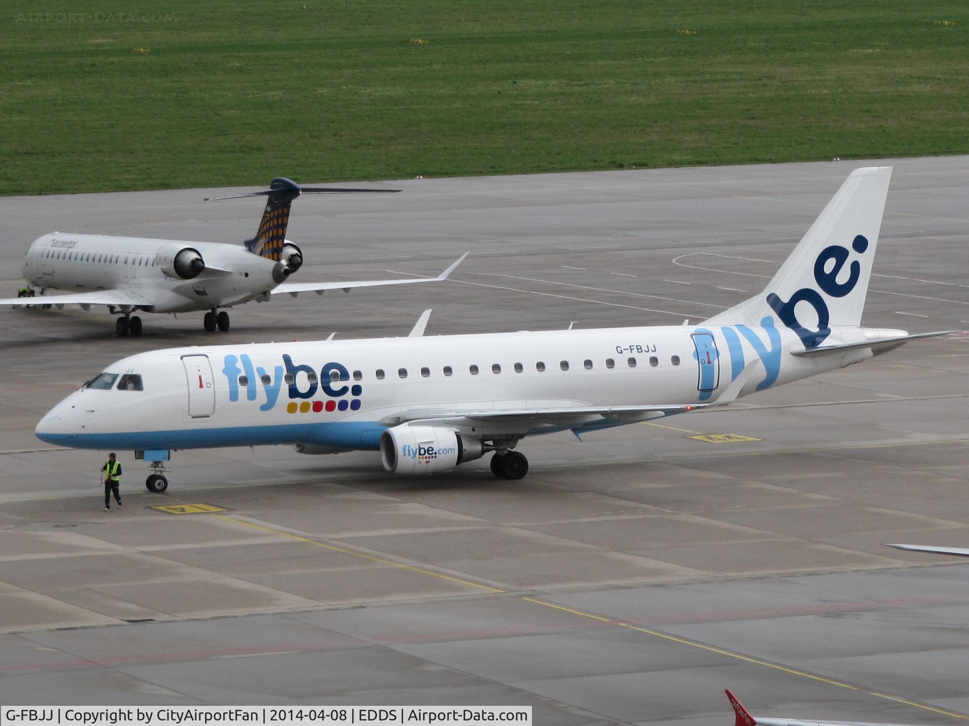 G-FBJJ, 2012 Embraer 175STD (ERJ-170-200) C/N 17000358, Flybe E170 at Stuttgart