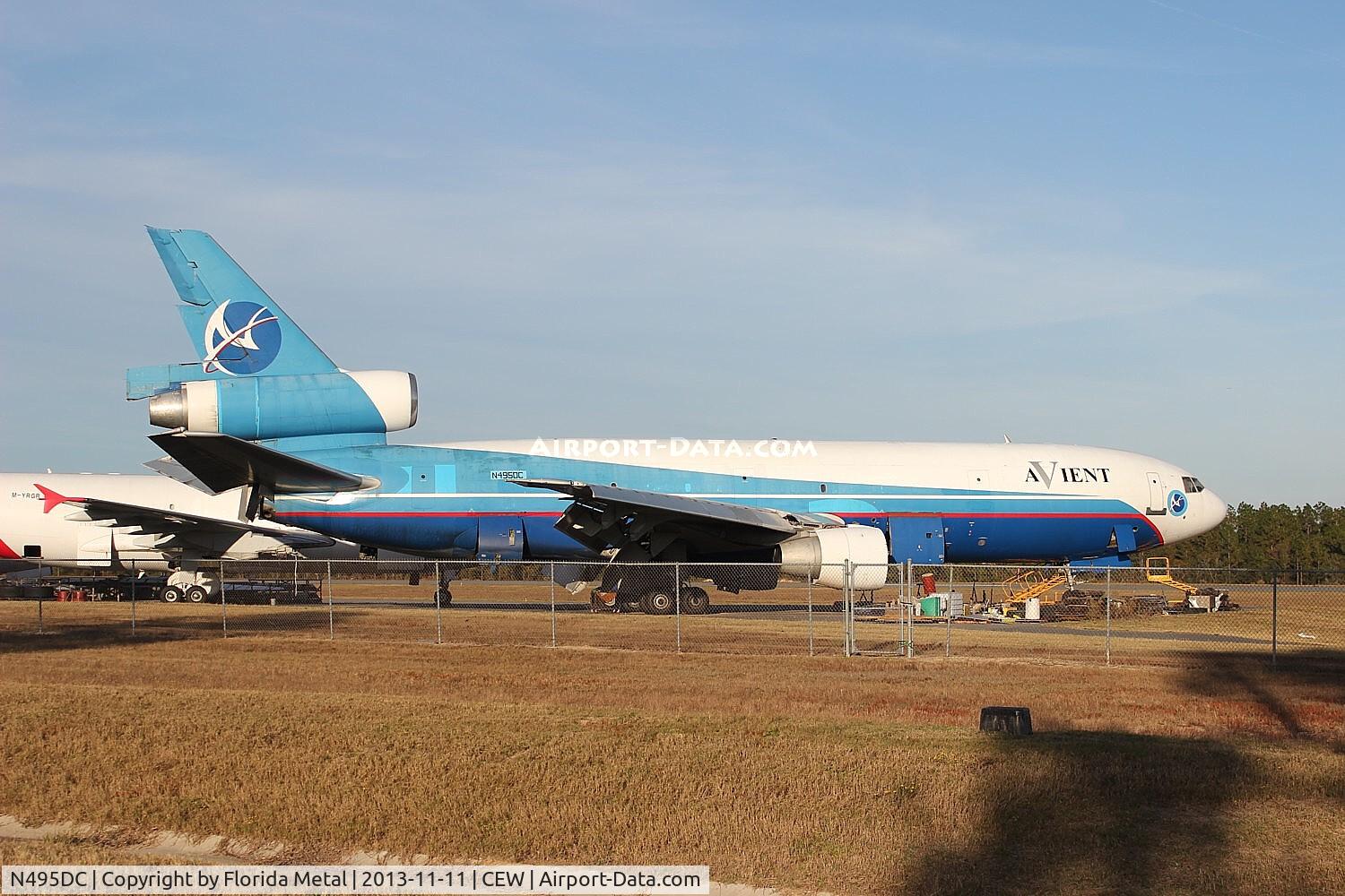N495DC, 1979 McDonnell Douglas DC-10-30F C/N 47818, Avient Cargo (Zimbabwe) DC-10-30F former Z-ALT at Bob Sykes Airport unfortunately probably on its last days before scrapping