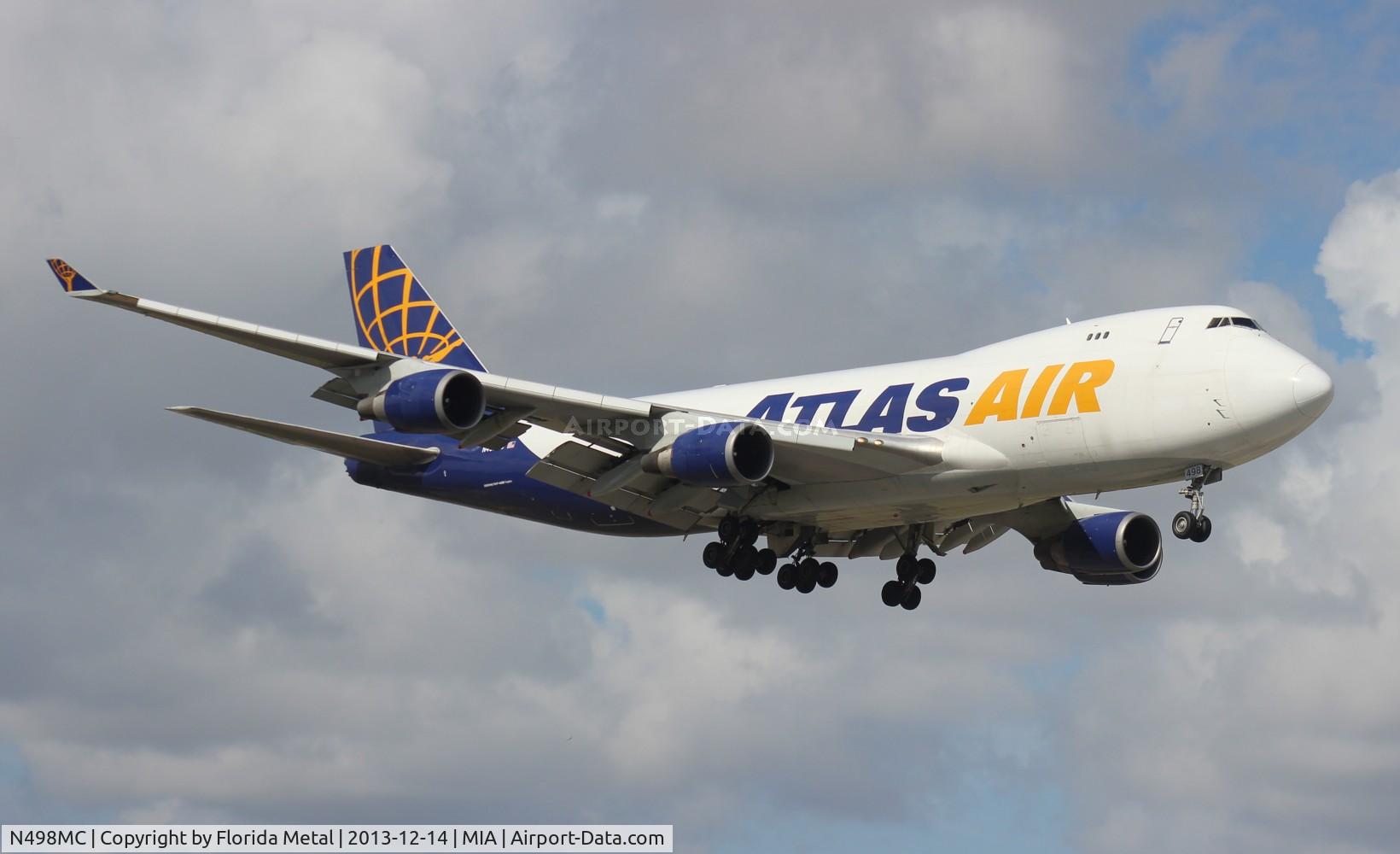 N498MC, 1999 Boeing 747-47UF C/N 29259, Atlas 747-400